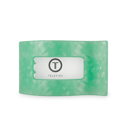Teleties Spring Splash Flat Rectangle Hair Clip