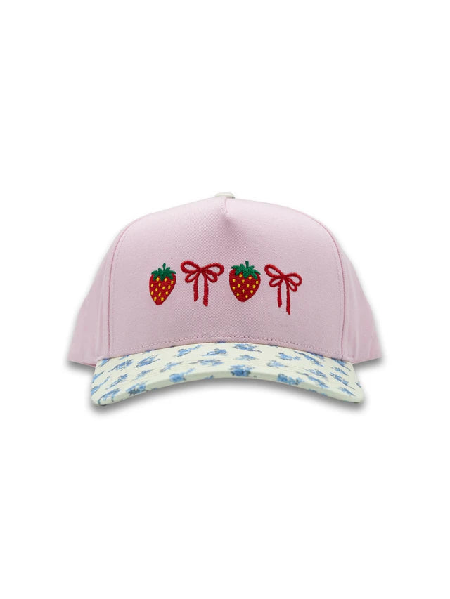 0126-HAT-STRAWBERRY Simply Southern Hat