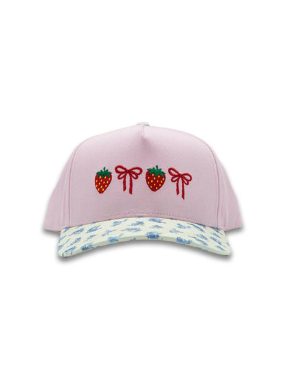 0126-HAT-STRAWBERRY Simply Southern Hat