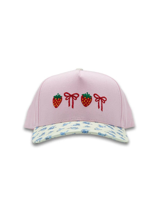 0126-HAT-STRAWBERRY Simply Southern Hat