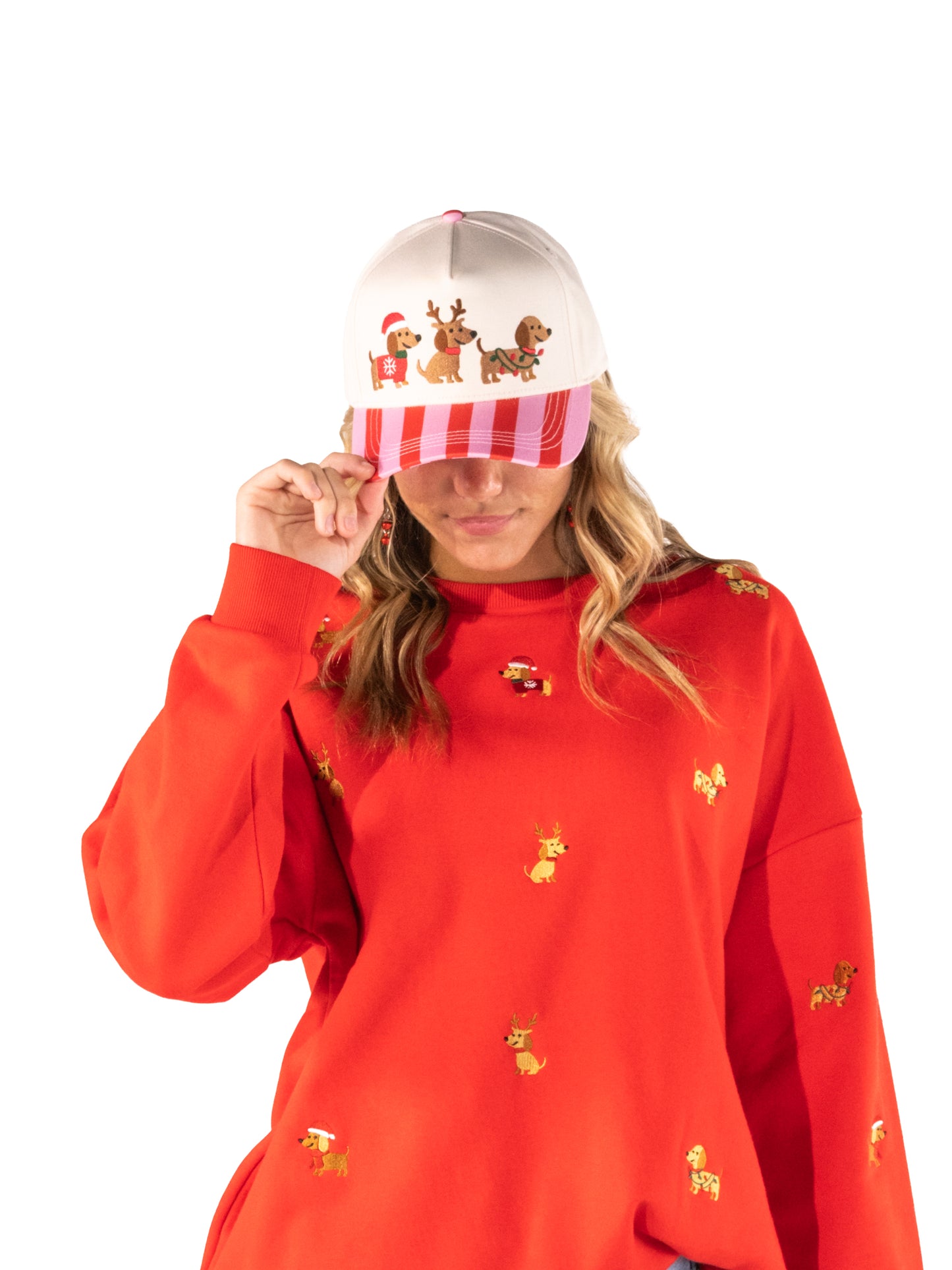 0226-HAT-HOL-DOG Simply Southern Holiday Dog Hat 0