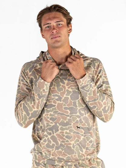 PP-0226-MN-HD-PRF-FDCAMO Simply Southern Men's Camo Performance Hoodie