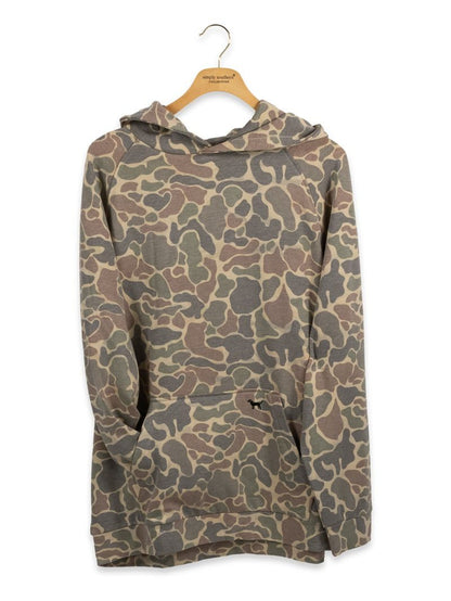 PP-0226-MN-HD-PRF-FDCAMO Simply Southern Men's Camo Performance Hoodie