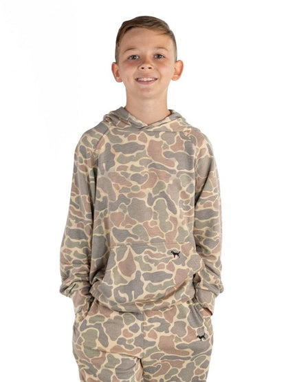 PP-0226-YTH-MN-HD-PRF-FDCAMO Simply Southern Youth Boys Camo Performance Hoodie