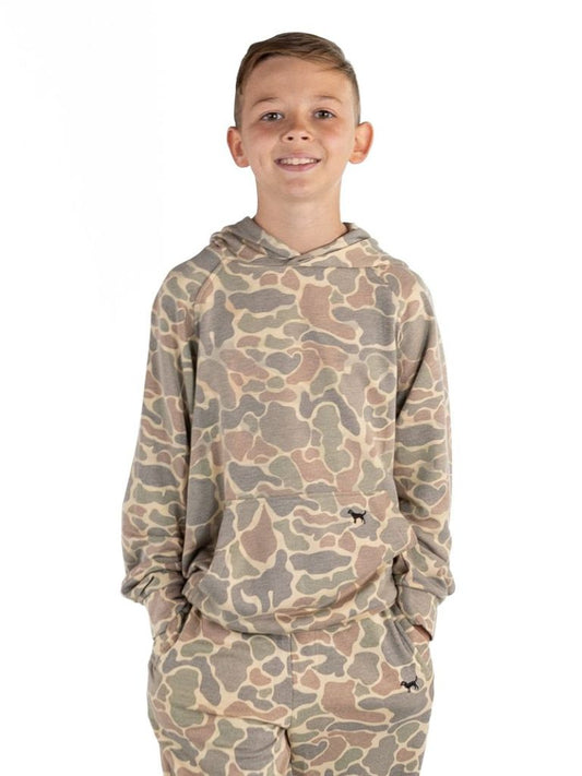PP-0226-YTH-MN-HD-PRF-FDCAMO Simply Southern Youth Boys Camo Performance Hoodie