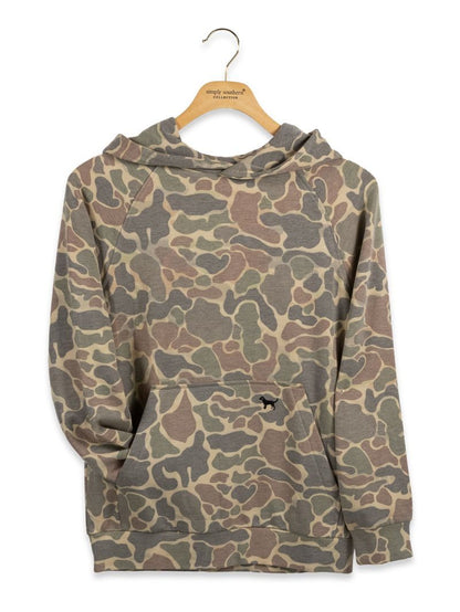 PP-0226-YTH-MN-HD-PRF-FDCAMO Simply Southern Youth Boys Camo Performance Hoodie