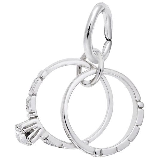 Wedding Rings Charm - Rembrandt