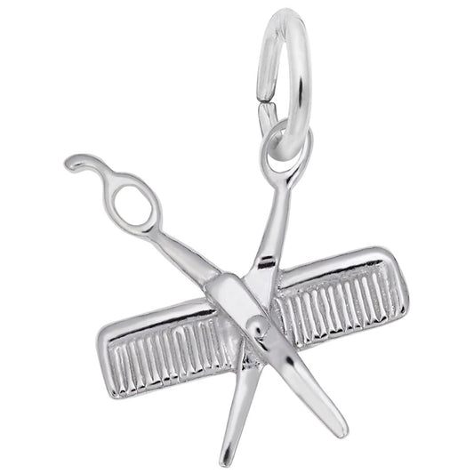 Comb And Scissors Charm - Rembrandt