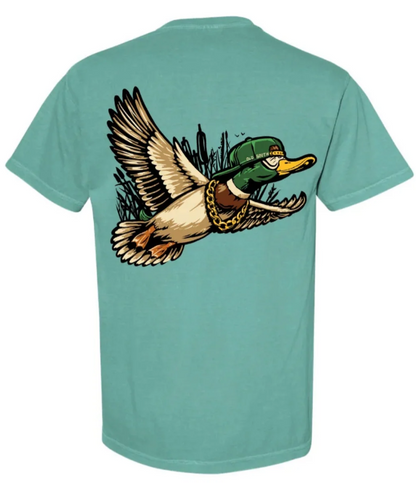 FW26-6030-PON-SEA Old South Straight Outta the Pond T-Shirt Seafoam 0