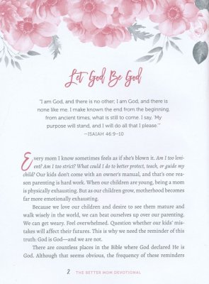 9780310095453 Harper Collins The Better Mom Devotional Book 0