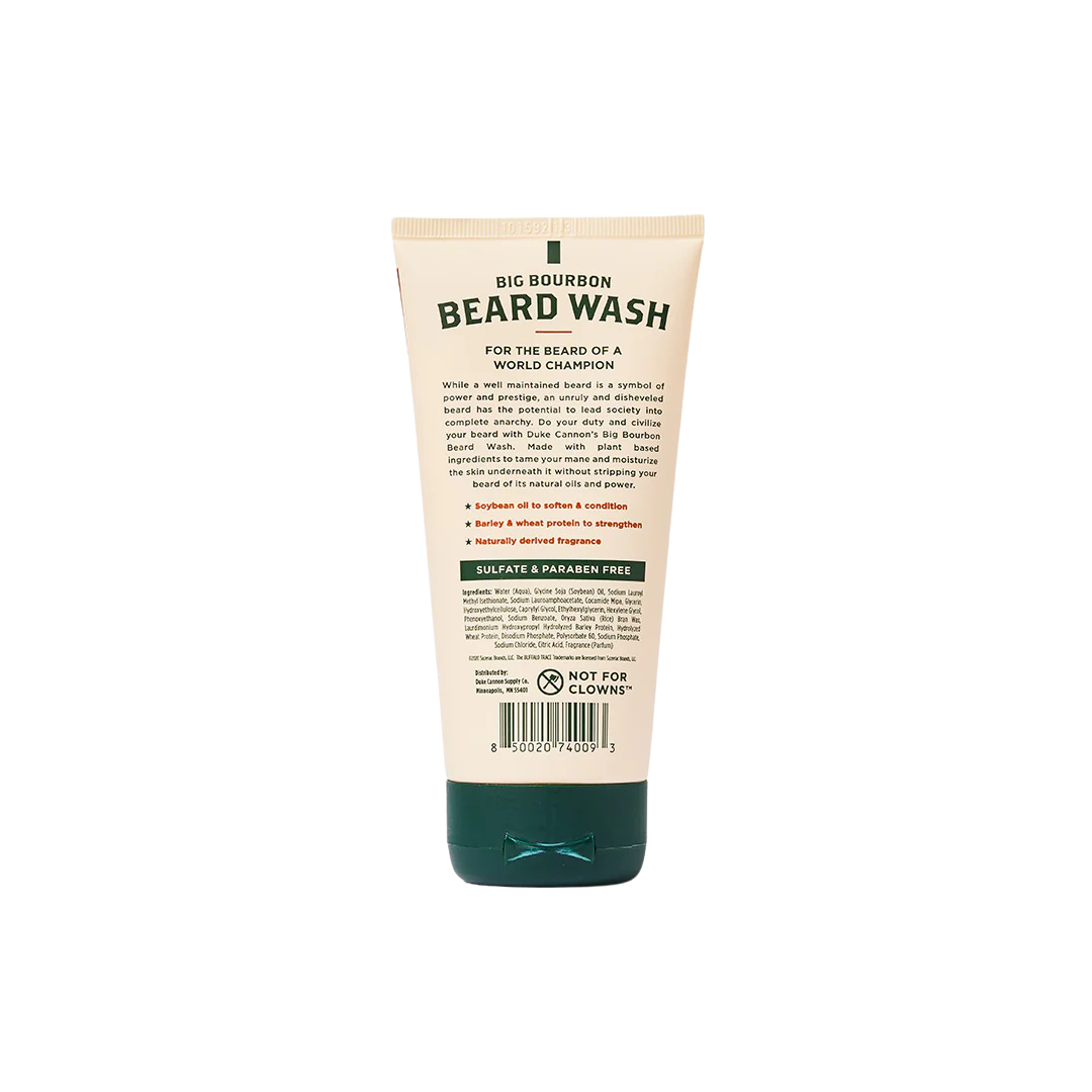 Duke Cannon Big Bourbon Beard Wash 6oz