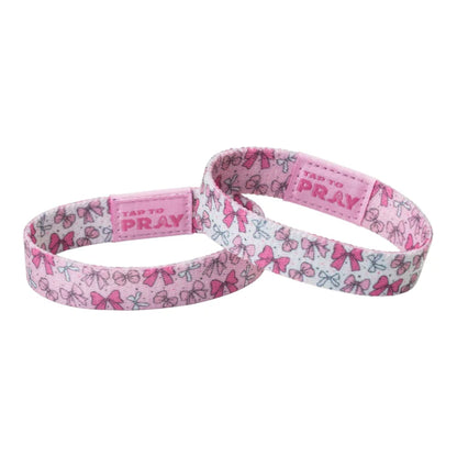 (100-676 TTP) Versible Tap To Pray Wristband - Boutique Bows