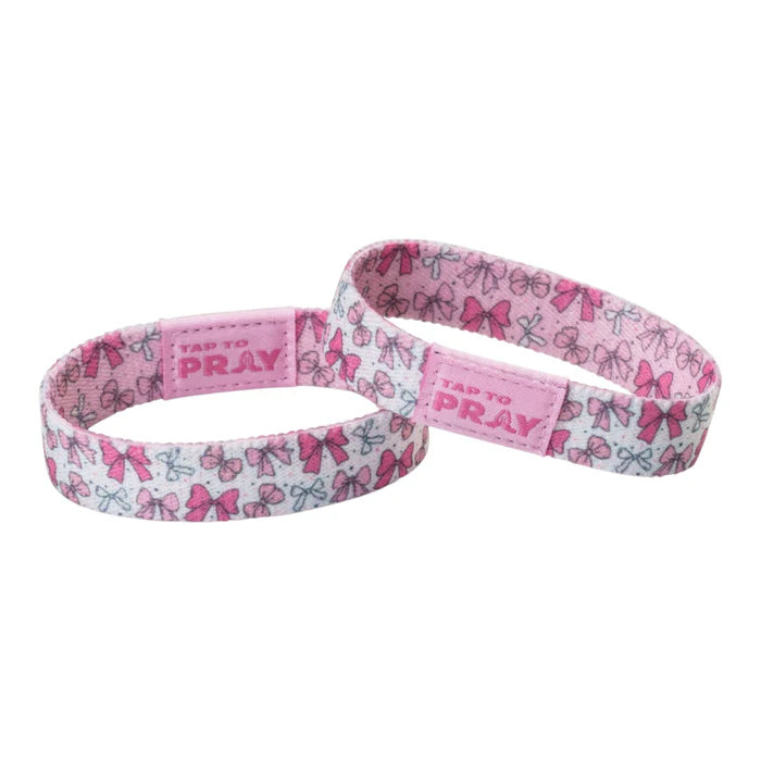 (100-676 TTP) Versible Tap To Pray Wristband - Boutique Bows