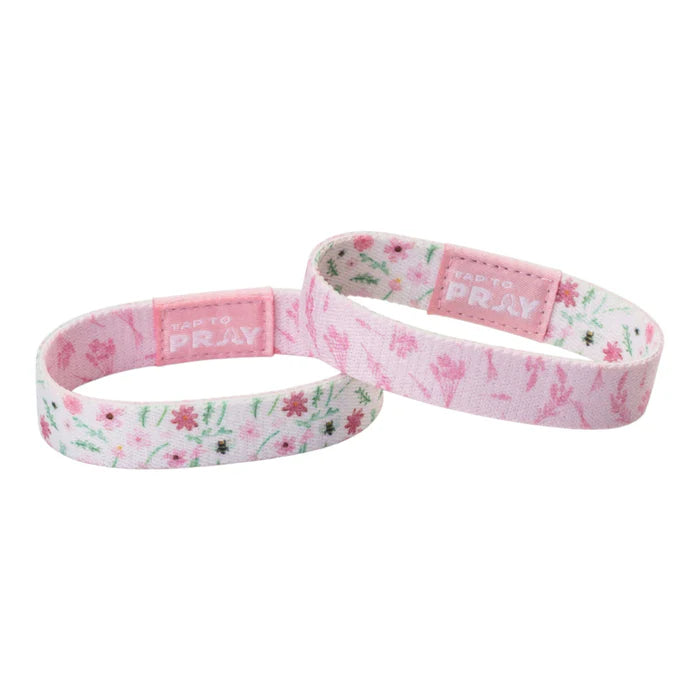 (100-685 TTP) Versible Tap To Pray Wristband - Meadows