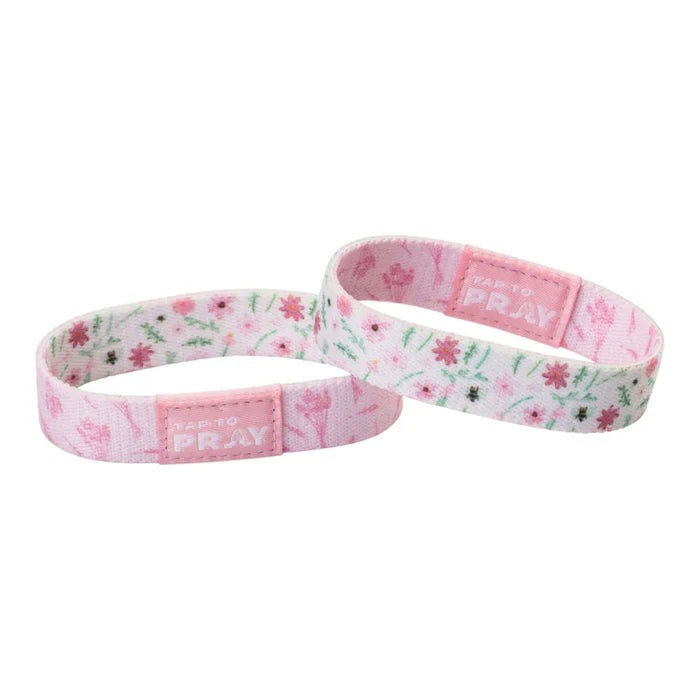 (100-685 TTP) Versible Tap To Pray Wristband - Meadows