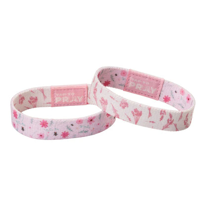 (100-685 TTP) Versible Tap To Pray Wristband - Meadows