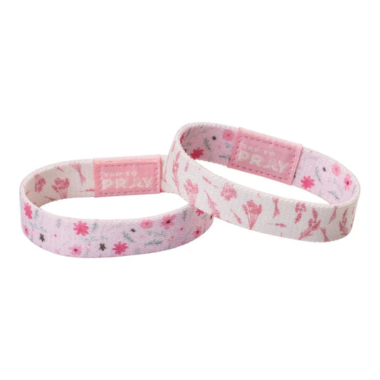 (100-685 TTP) Versible Tap To Pray Wristband - Meadows