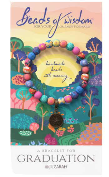 Jilzarah Graduation Beads of Wisdom Bracelet