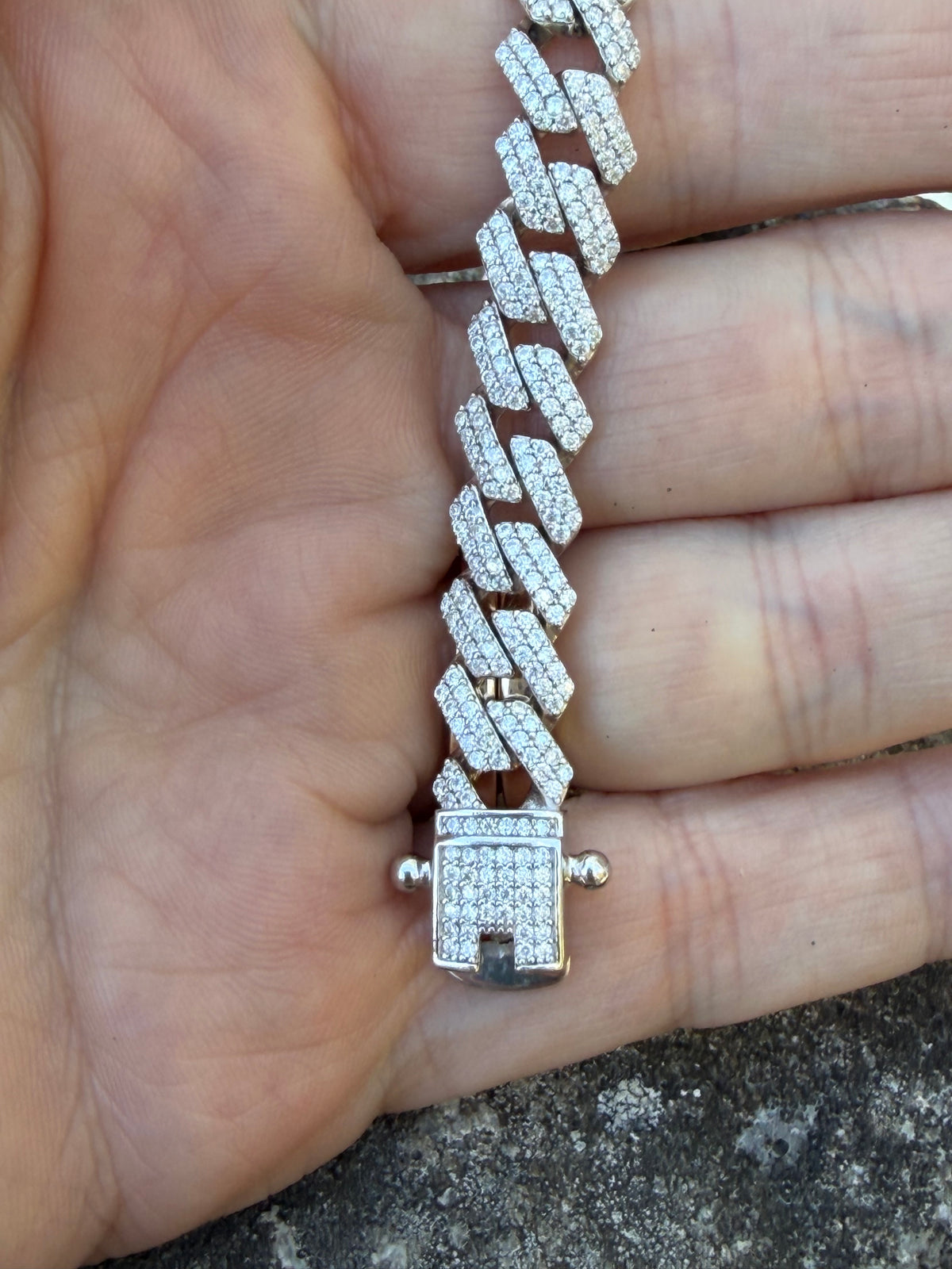 Q-5808-8 SS Classic Imports Sterling Silver 8mm Monaco 4.93ctw Moissanite Bracelet with Certification 0