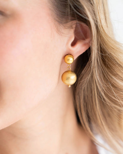 1314G Susan Shaw Margaret Drop Earrings