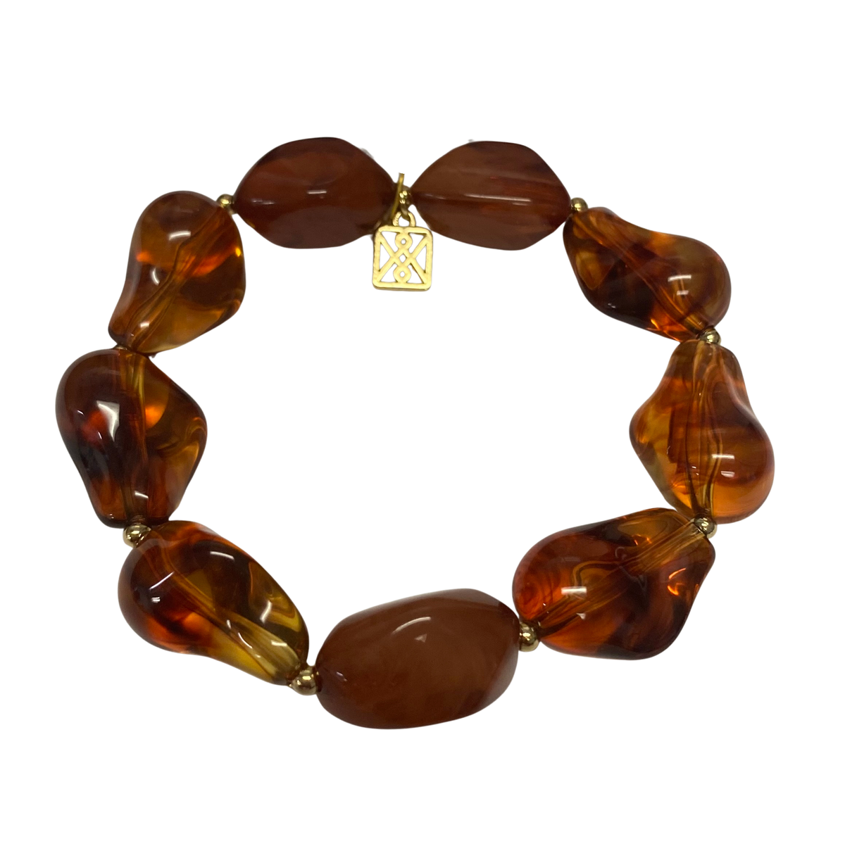 79801 Michelle McDowell Cami Tortoise Bracelet Gold Tone 0