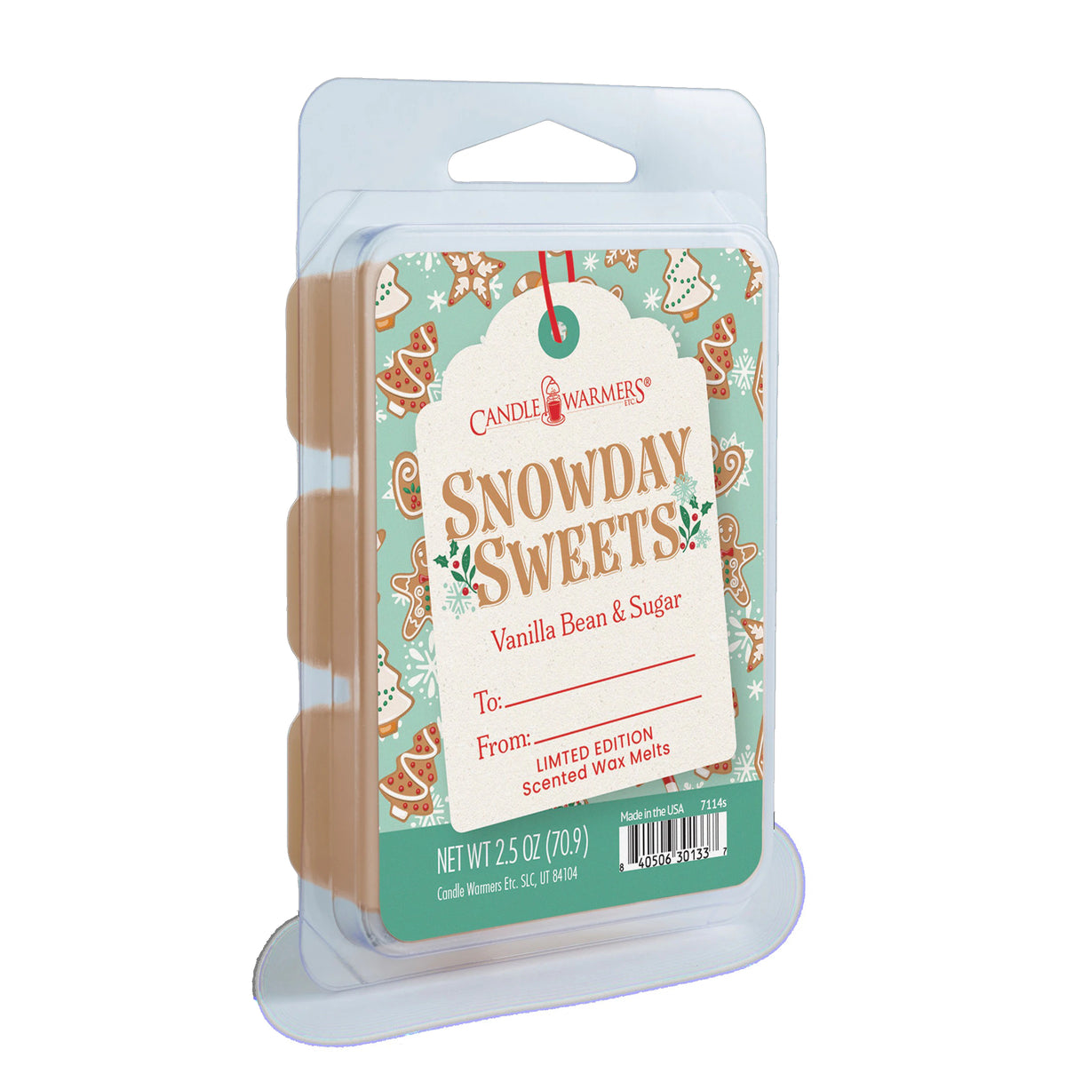 7114S Candle Warmers 2.5oz Snowday Sweets Wax Melts 0