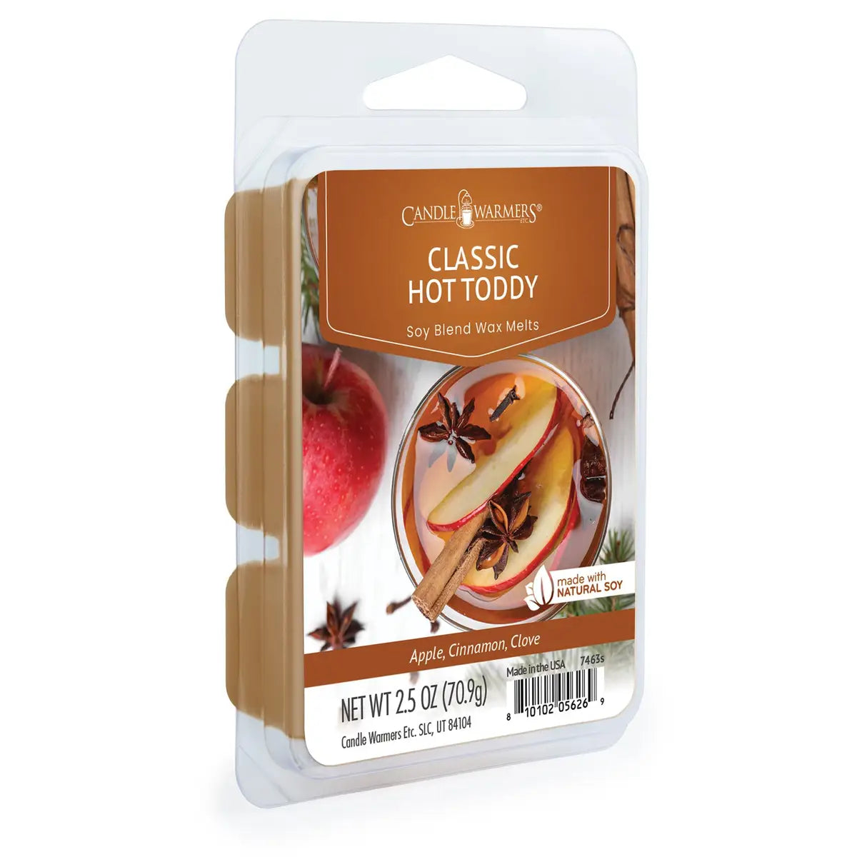 7463S Candle Warmers 2.5oz Classic Hot Toddy Wax Melt 0