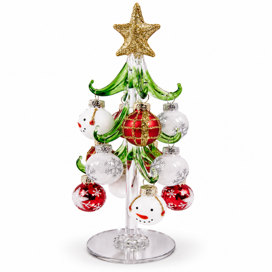 EX26800 Ganz Tree with Ornament Glass 0