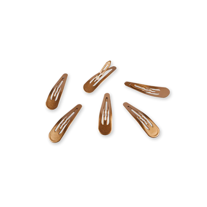Teleties Snap Clips - Bronze