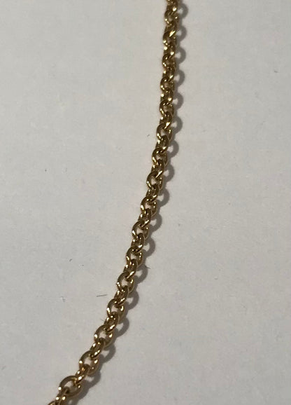 1523 14/20 Gold Filled Cable Chain with Lobster Clasp