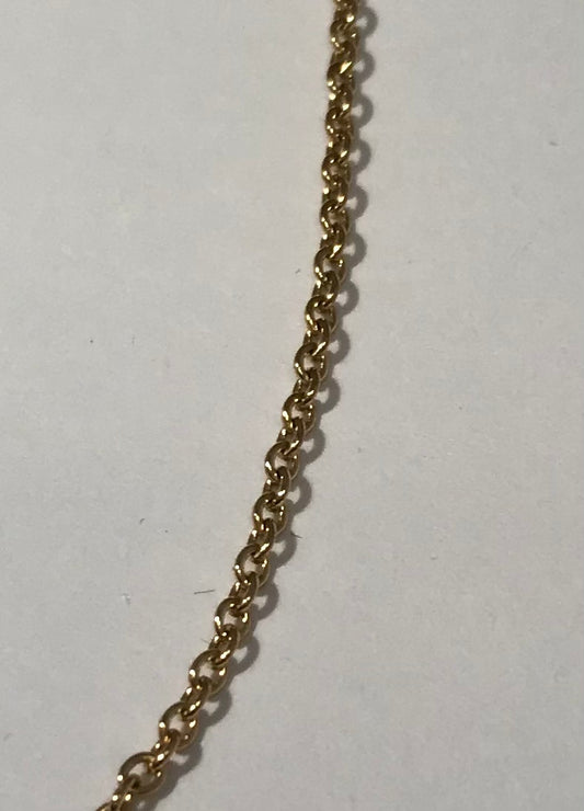 1523 14/20 Gold Filled Cable Chain with Lobster Clasp