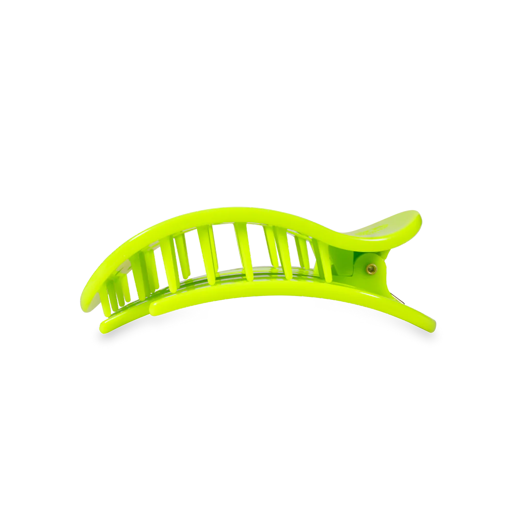 TT-FCM01-143 Teleties Medium Flat Round Hair Clip - Summer Brights