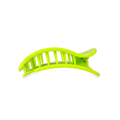 TT-FCM01-143 Teleties Medium Flat Round Hair Clip - Summer Brights