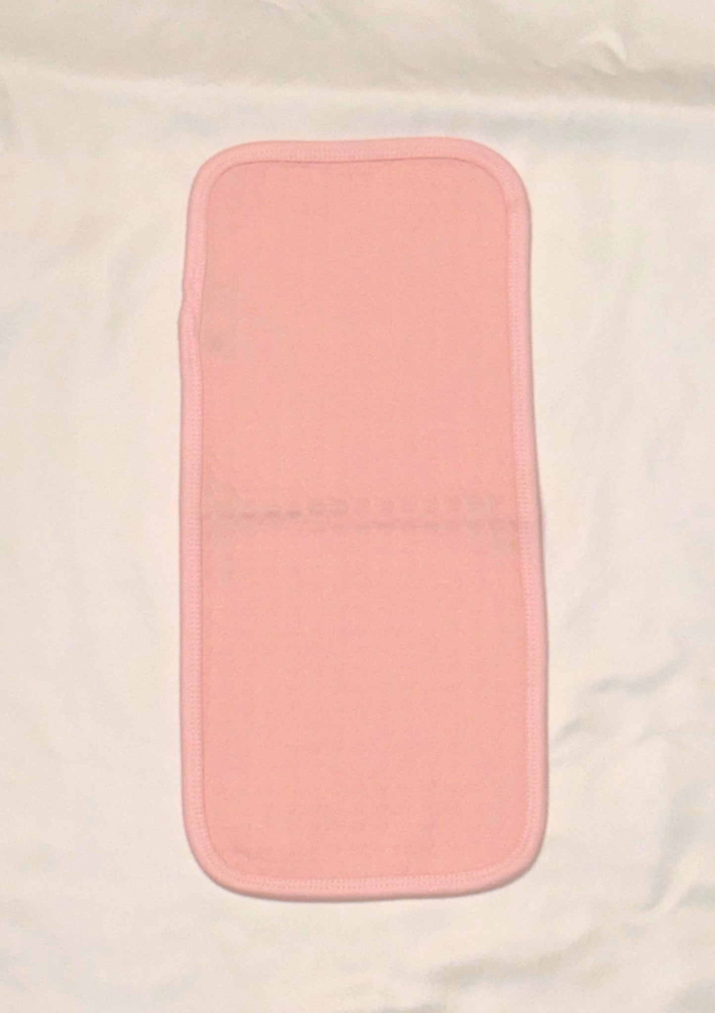 Baby Burp Cloth Slim Pearl Diamond Quilted Pink, Blue, White