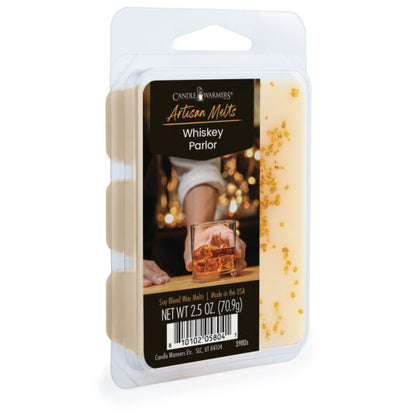 3980S Candle Warmers Whiskey Parlor Artisan Wax Melt 2.5oz