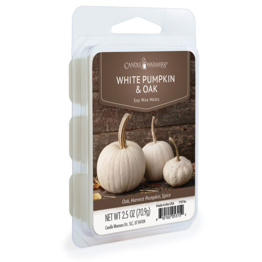 7974S Candle Warmers White Pumpkin & Oak Classic Wax Melts 2.5oz