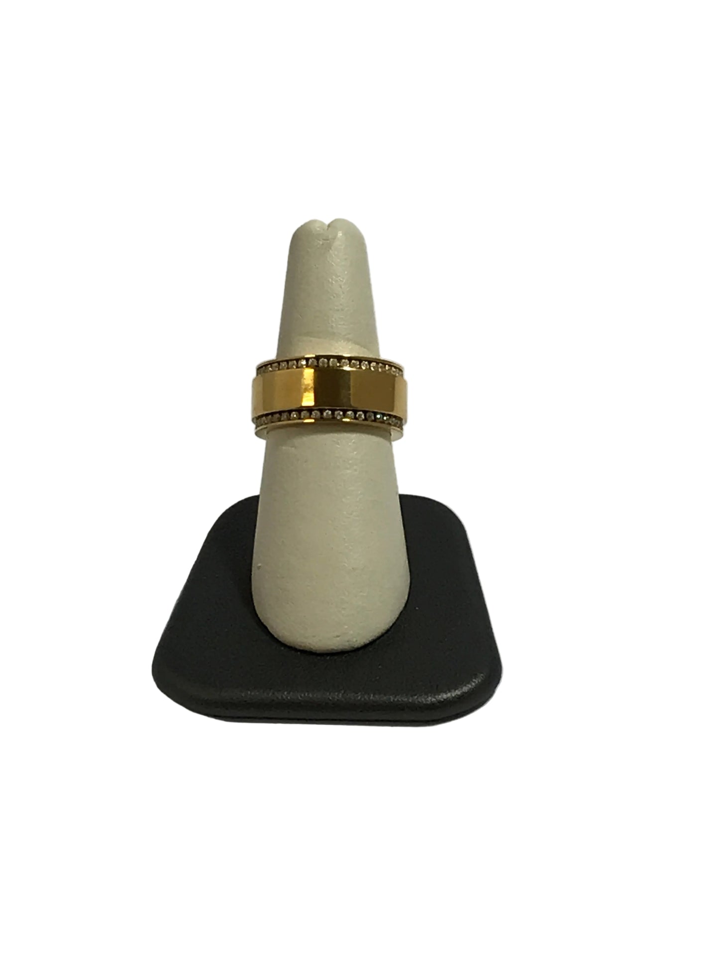 Chansutt Pearls Lily Ring Waterproof 18k Plated Stainless Steel Water Resistant Lifetime Warranty