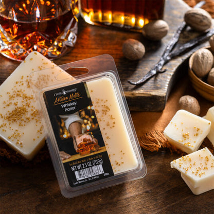 3980S Candle Warmers Whiskey Parlor Artisan Wax Melt 2.5oz