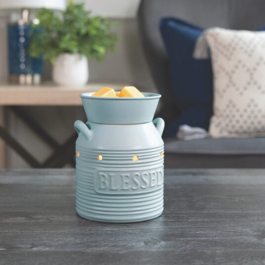 RWBBL Candle Warmers Blue Blessed Illumination Fragrance Warmer 0