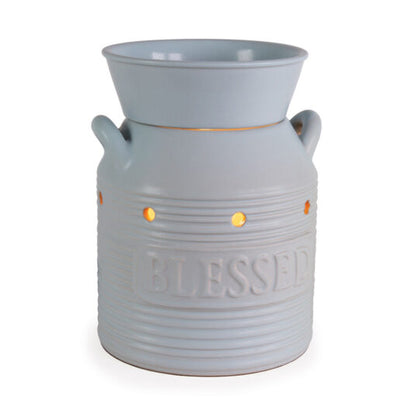 RWBBL Candle Warmers Blue Blessed Illumination Fragrance Warmer 0