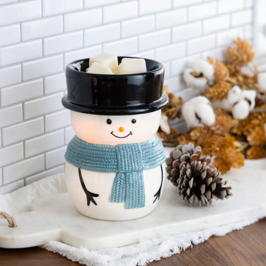 RWSNY Candle Warmer Snowy Illumination Fragrance Warmer 0