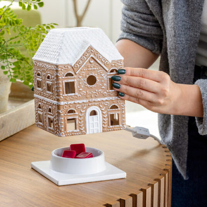 TWGNG Candle Warmers Gingerbread House Canopy Fragrance Warmer 0