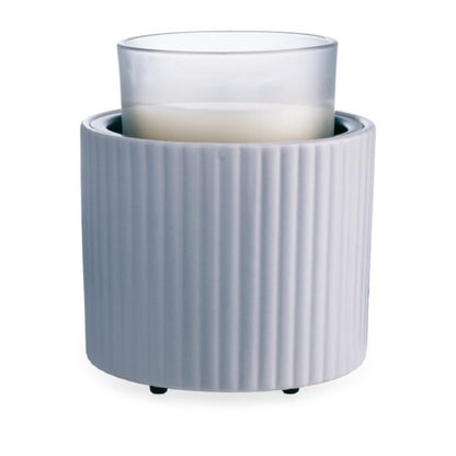 CCFLT Candle Warmers Fluted Crock Candle Warmer