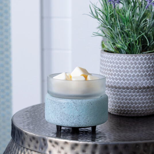 CW2BGL Candle Warmers Beach Glass 2-in-1 Classic Warmer
