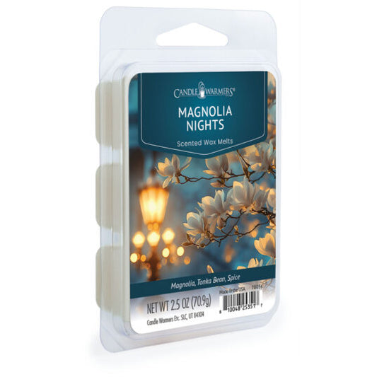7805S Candle Warmers Magnolia Nights Classic 2.5oz Wax Melt