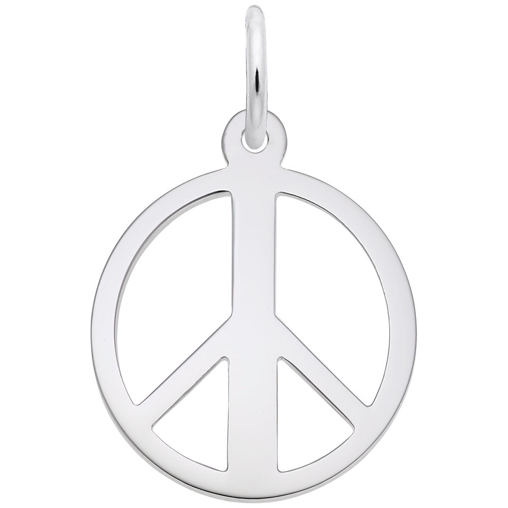 Rembrandt Peace Sign Charm