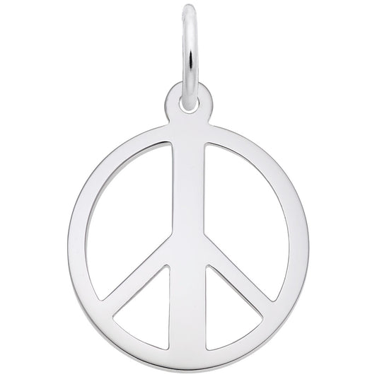 Rembrandt Peace Sign Charm