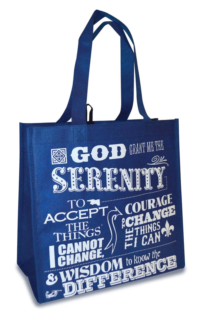 23933 Divinity Boutique Eco Tote Serenity Prayer 0