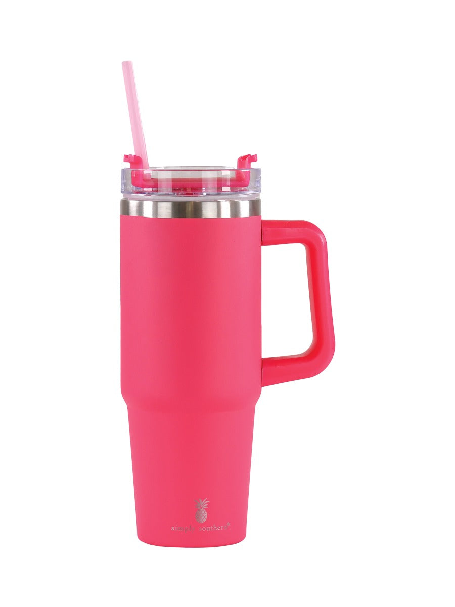 Simply Southern 30oz Solid Tumbler - Pink