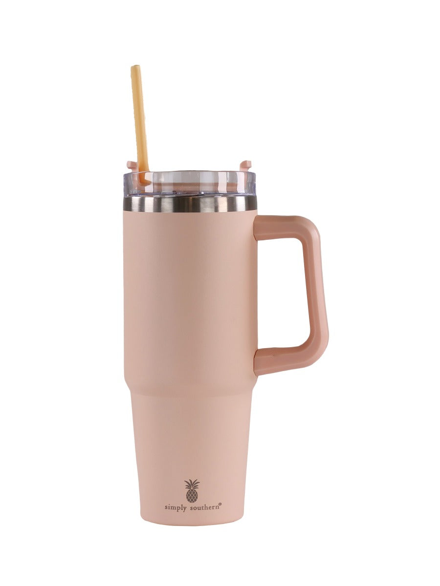 Simply Southern 30oz Solid Tumbler - Hay